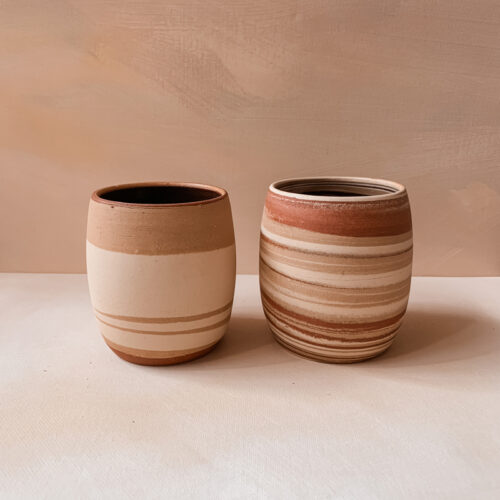 Marble Ritual Cup Pair